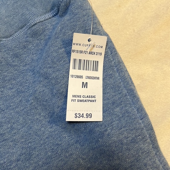 Mens Cuffy’s Cape Cod sweat pants. - Picture 3 of 3